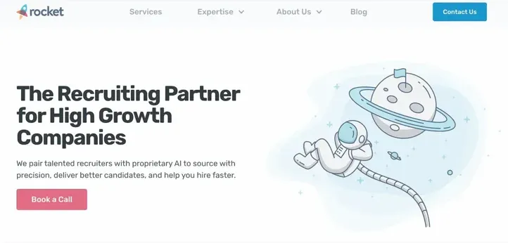 GetRocket hiring platform interface for smart recruitment