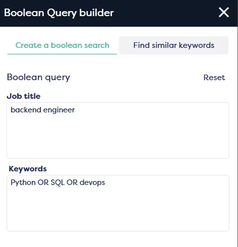 Boolean Search