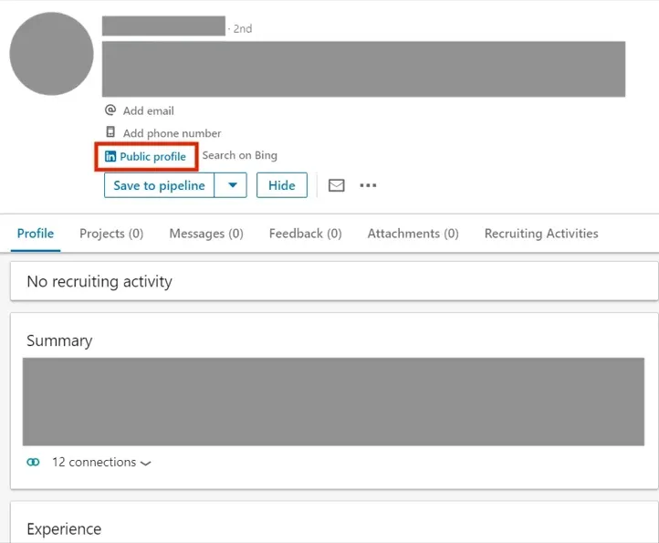 How to send a connection request from LinkedIn Recruiter