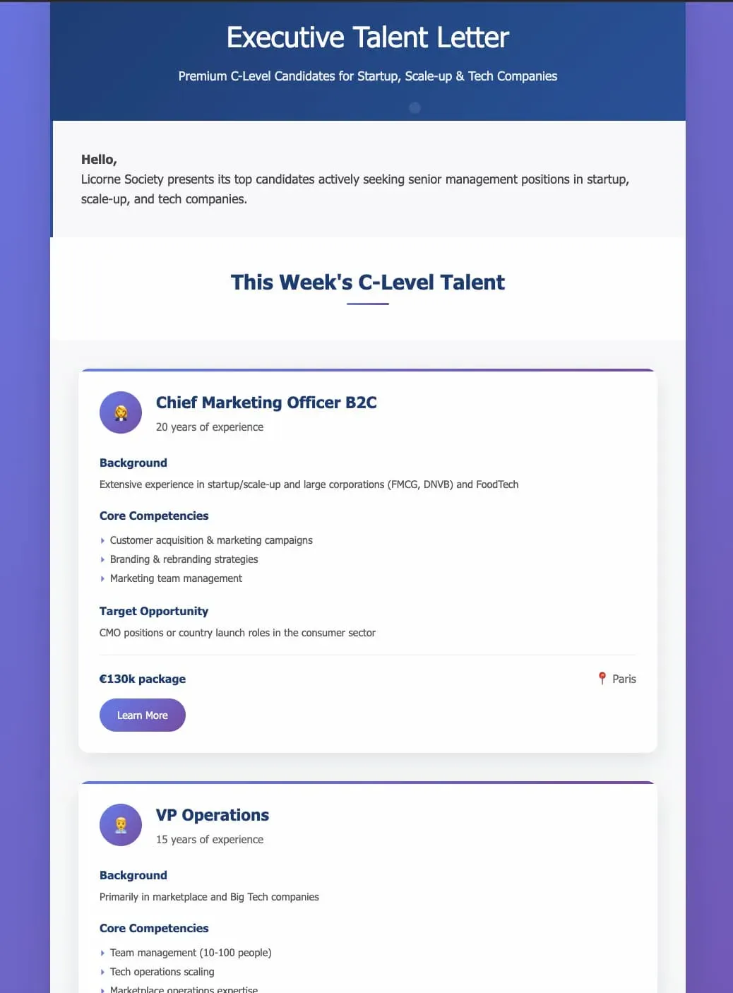 Staffing agency email template examples for client outreach